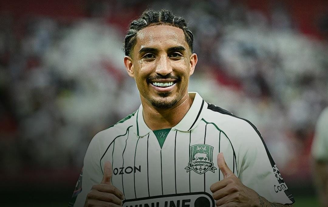 Ex-Cruzeiro, Christian faz gol na estreia pelo Krasnodar; assista