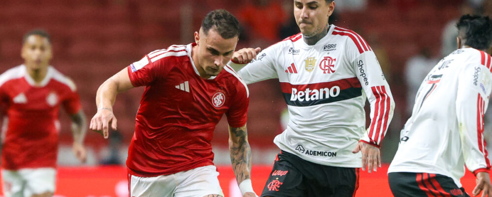 Flamengo só empata com Internacional e aumenta torcida contra o Palmeiras no Brasileiro