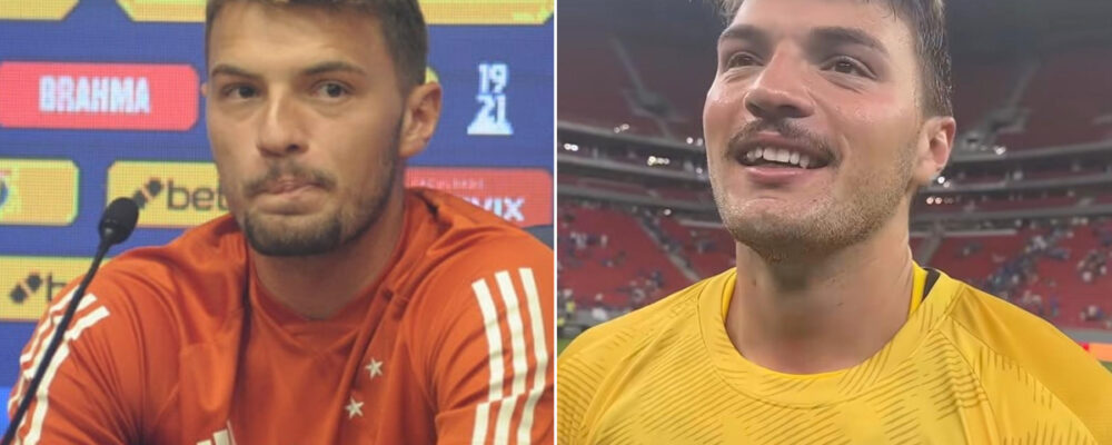 Gabriel Grando relembra treinos no Cruzeiro ao comentar pênaltis defendidos pelo Grêmio