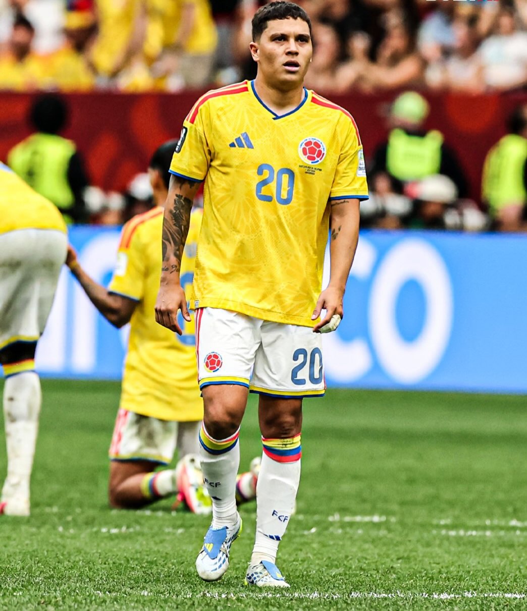 Quintero em ação pela Colômbia na Copa do Mundo de 2026 - (foto: Divulgação/Quintero)