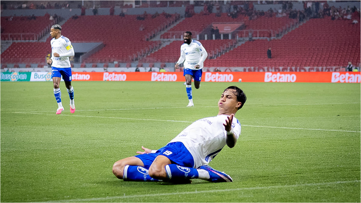 Kaio Jorge marca pelo Cruzeiro no estilo ‘melhor versão’ e atualiza tratamento: ‘Não é máquina’