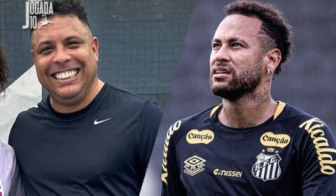 Neymar promove leilão com visita a casa do jogador e treino com Ronaldo