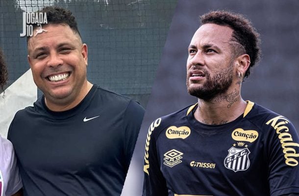 Neymar promove leilão com visita a casa do jogador e treino com Ronaldo