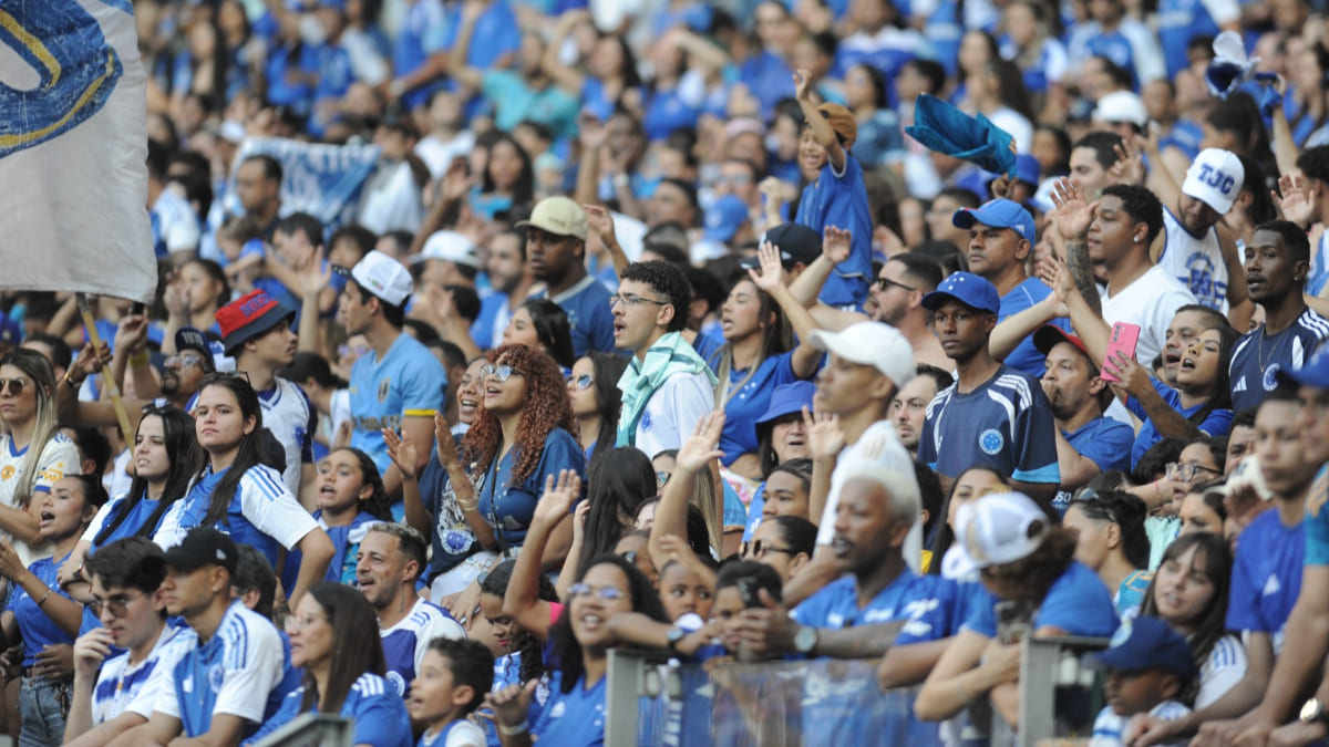 O público e a renda da derrota do Cruzeiro para o Botafogo