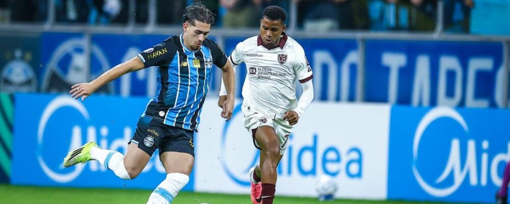 O público e a renda de Grêmio x Bolívar pela Sul-Americana