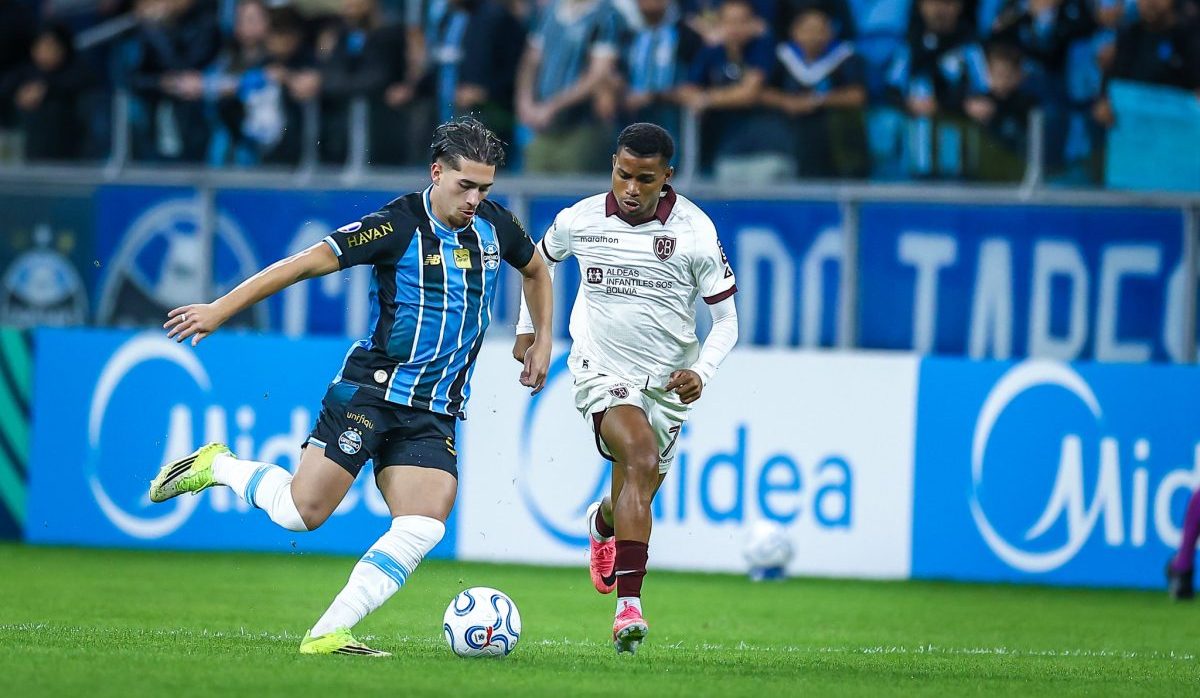 O público e a renda de Grêmio x Bolívar pela Sul-Americana