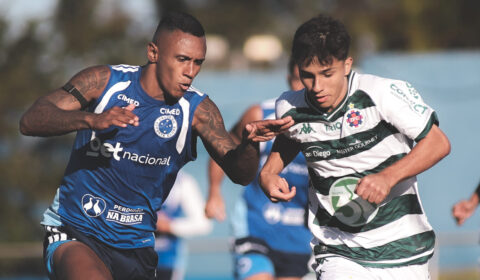 Quais jogadores do Cruzeiro não estiveram nos jogos-treino desta quinta (16/7)?