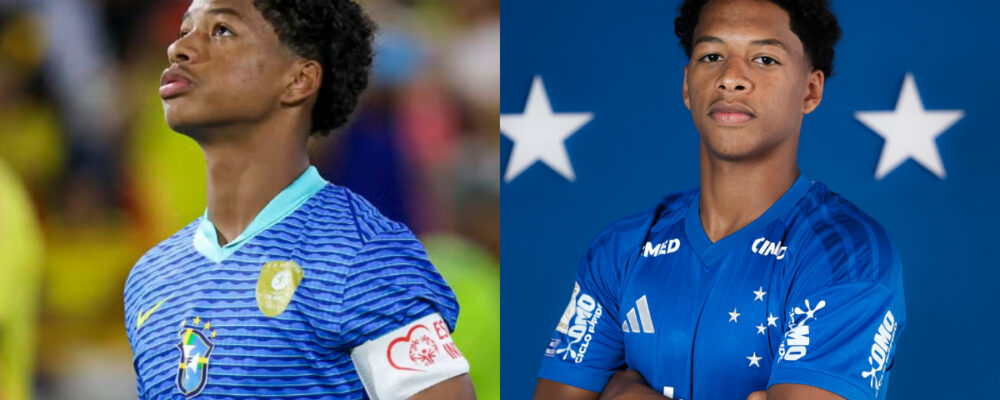 Reforço do Cruzeiro sonha com crescimento na Seleção e mira Copa de 2030