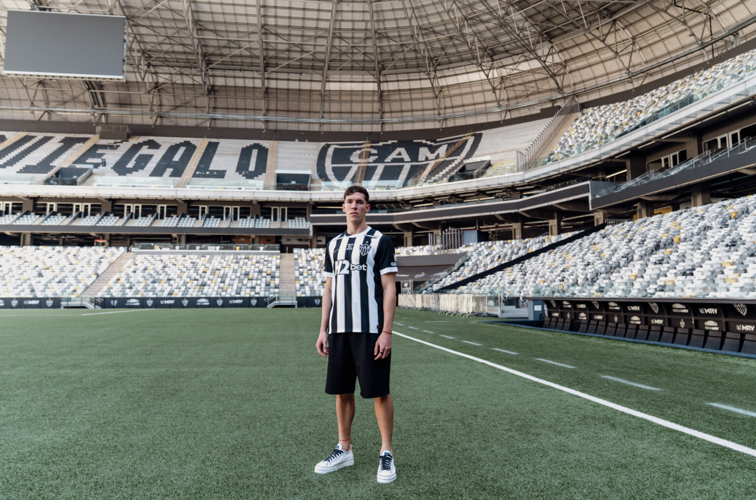 Thiago Borbas se apresenta à torcida do Atlético: ‘Um lutador’