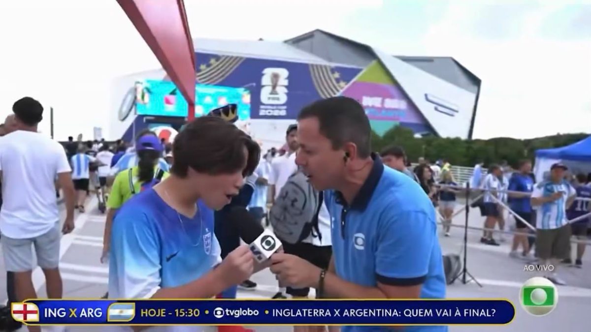 Torcedor do Atlético se passa por inglês e rouba a cena de entrevista na Copa