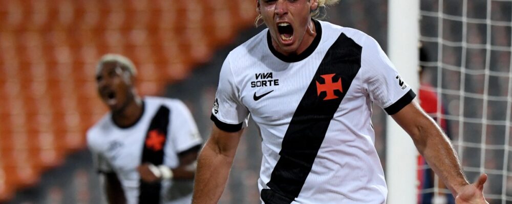 Vasco reage duas vezes e empata com o Medellín na Sul-Americana