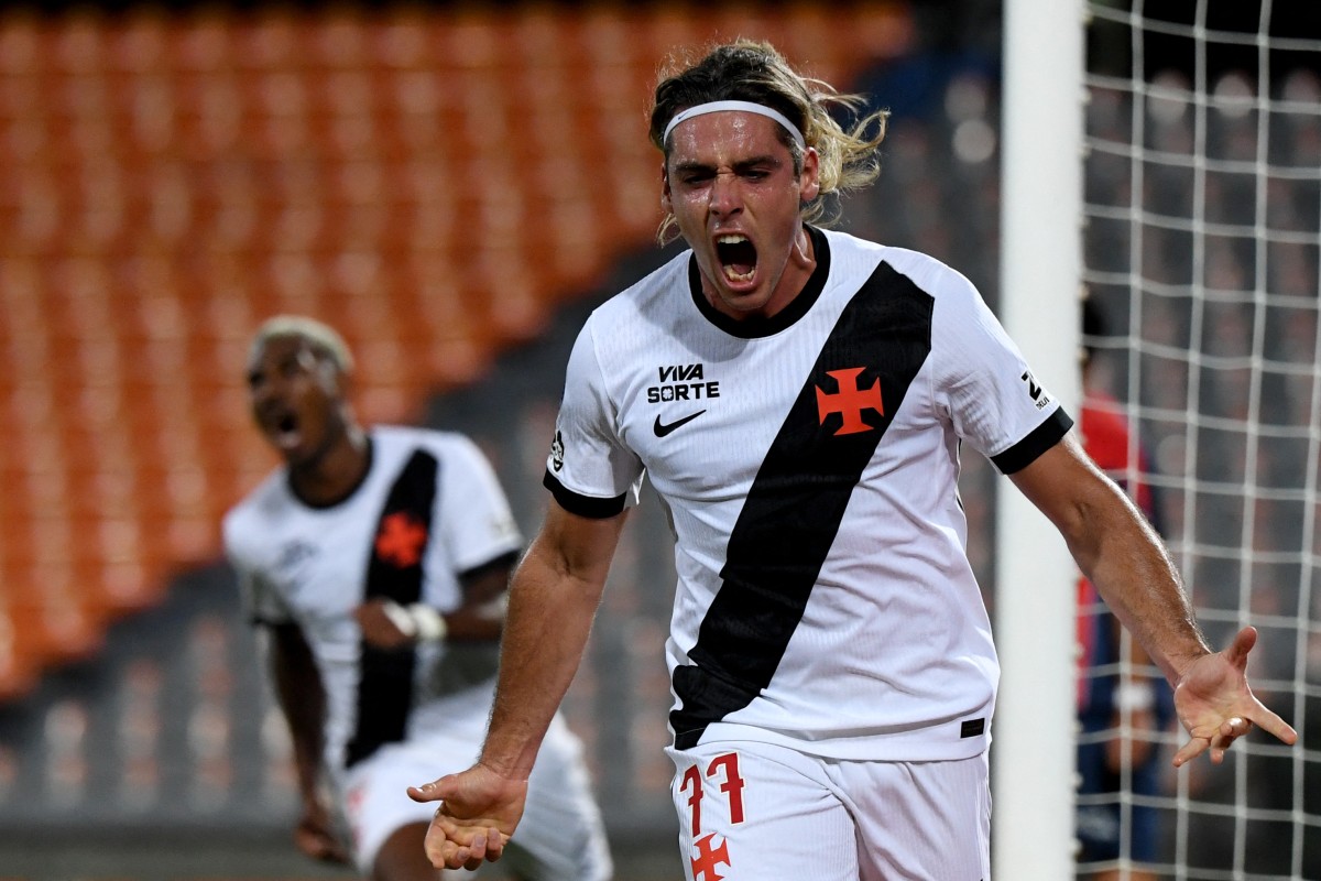 Vasco reage duas vezes e empata com o Medellín na Sul-Americana