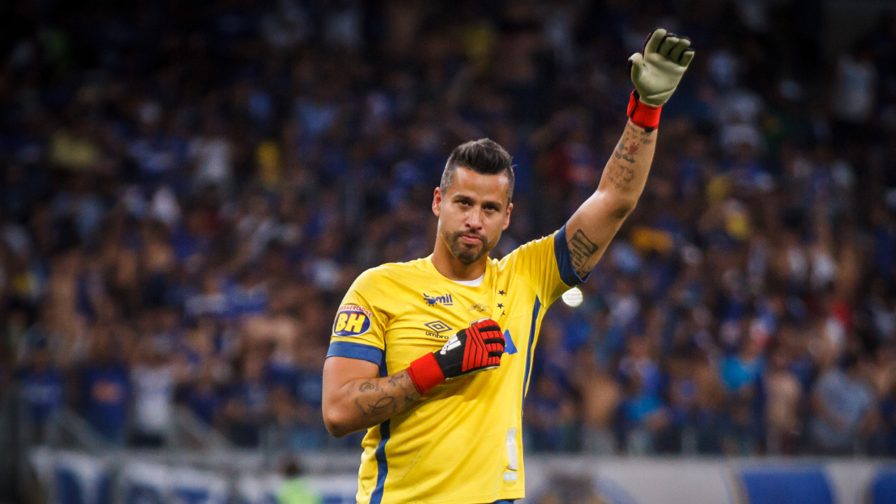 Fábio, ídolo do Cruzeiro - (foto: Vinnicius Silva/Cruzeiro)