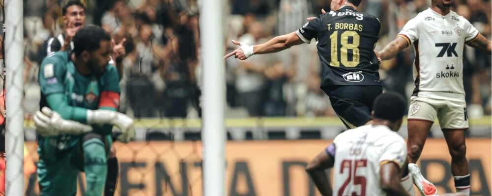 Atacante faz 1º gol com camisa do Atlético e quebra jejum de mais de um ano
