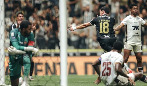 Atacante faz 1º gol com camisa do Atlético e quebra jejum de mais de um ano
