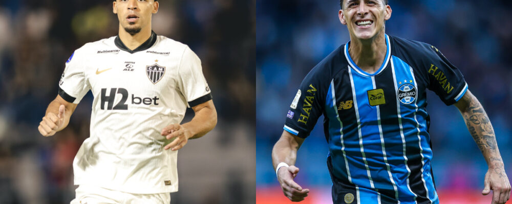 Atlético x Grêmio: desfalques e prováveis escalações pelo Brasileiro