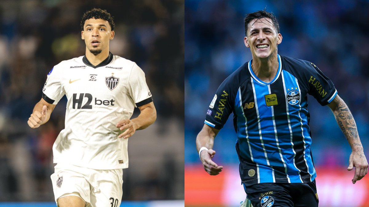 Atlético x Grêmio: desfalques e prováveis escalações pelo Brasileiro