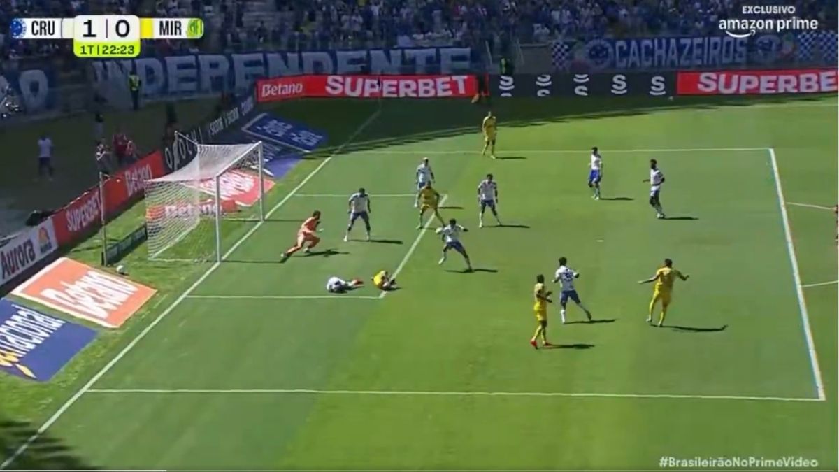 Comentarista de arbitragem diz que Cruzeiro foi prejudicado contra Mirassol