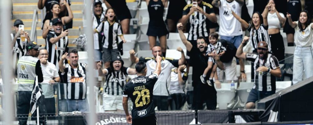 Craque da goleada do Atlético sobre o Grêmio se rende à torcida: ‘Bonito de ver’