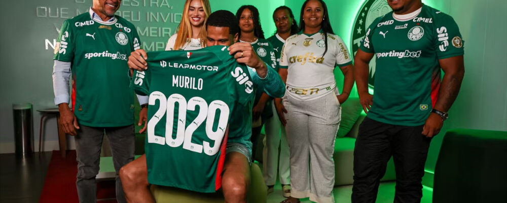 Cria do Cruzeiro renova com o Palmeiras até 2029: ‘Muito realizado’