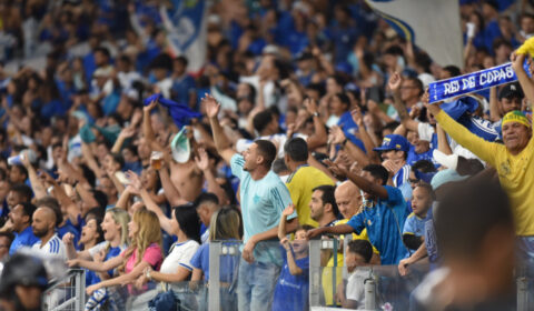Cruzeiro bate 70% da meta de ocupação do Mineirão contra Mirassol a dois dias do duelo