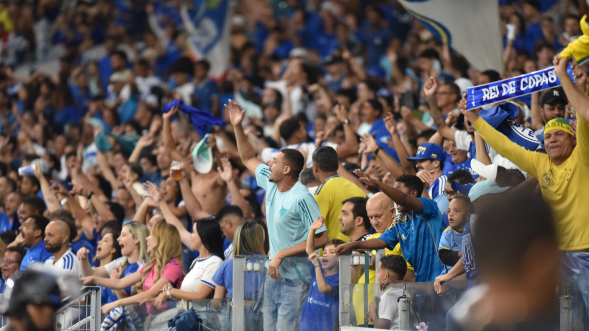 Cruzeiro bate 70% da meta de ocupação do Mineirão contra Mirassol a dois dias do duelo