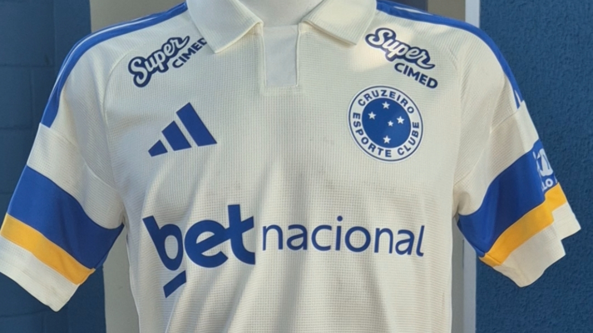 Cruzeiro divulga data de estreia do terceiro uniforme