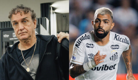 Cuca reage à insatisfação de Gabigol após ser substituído no Santos