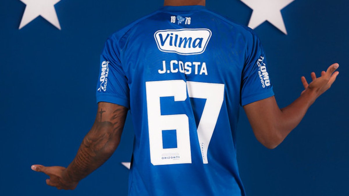 Farmar aura? Reforço do Cruzeiro justifica escolha pelo número 67