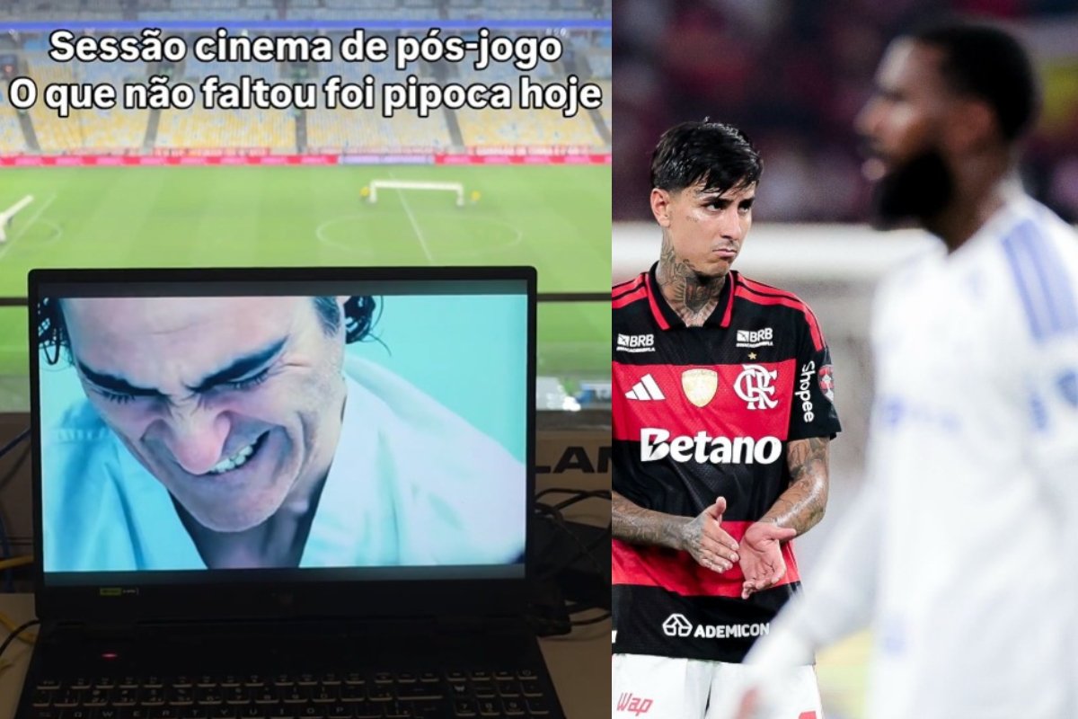 Flamengo provoca Gerson e Marcão após eliminação do Cruzeiro na Libertadores
