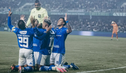 Herói da vitória do Cruzeiro, Matheus Pereira dá méritos ao grupo: ‘Evoluindo e crescendo’