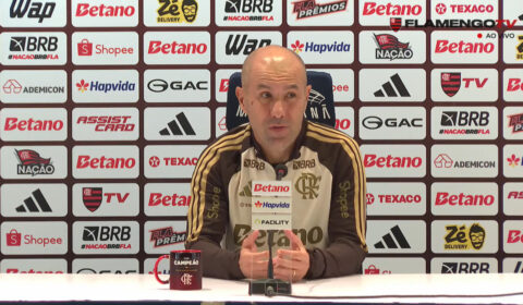 Jardim, técnico do Flamengo: ‘Não gostaria que o Cruzeiro fosse eliminado, mas a vida é assim’