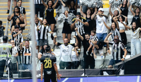 Jogador do Atlético ganha raríssima nota 10 por atuação contra Grêmio no Brasileiro