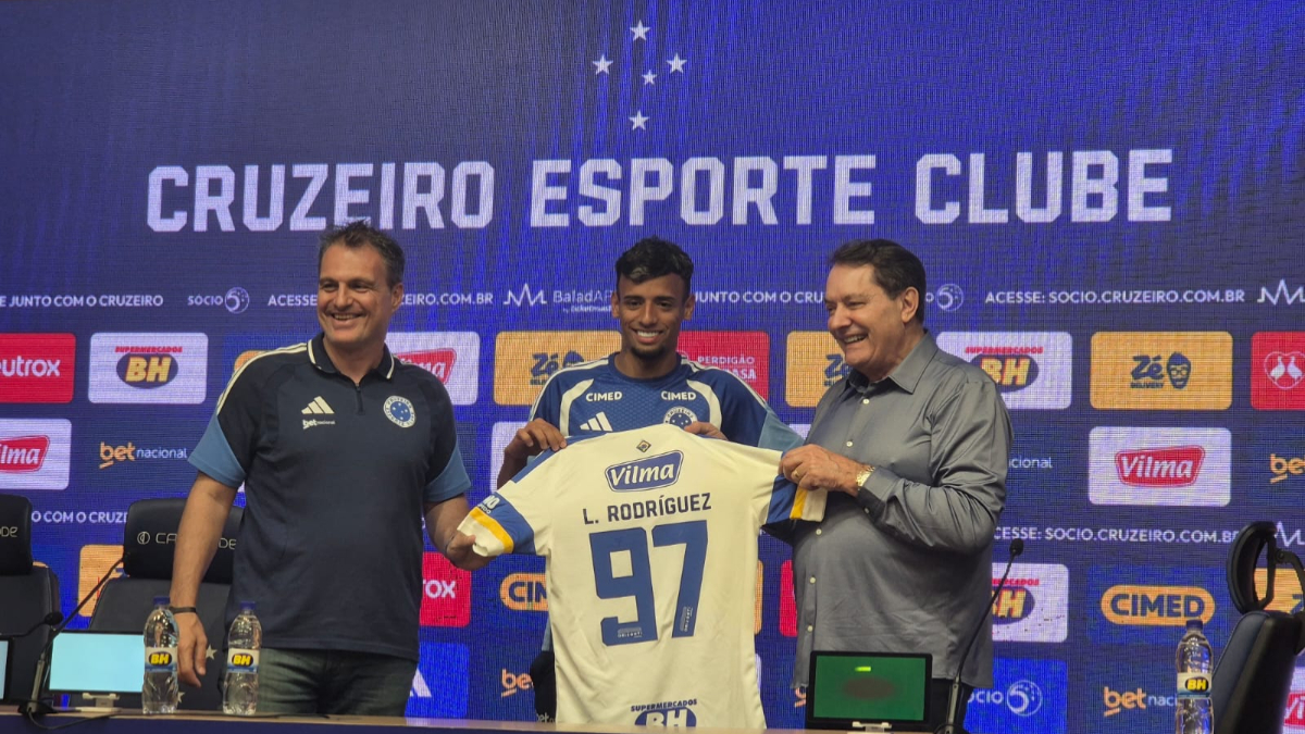 Coletiva de apresentação de Lucho Rodríguez - (foto: Vitor de Araújo/No Ataque)