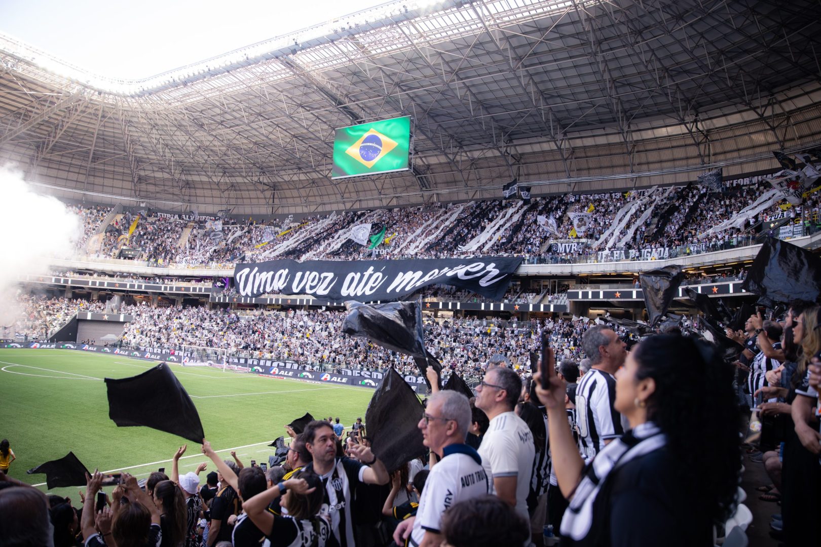 O lucro do Atlético com a bilheteria da vitória sobre o Grêmio na Arena MRV