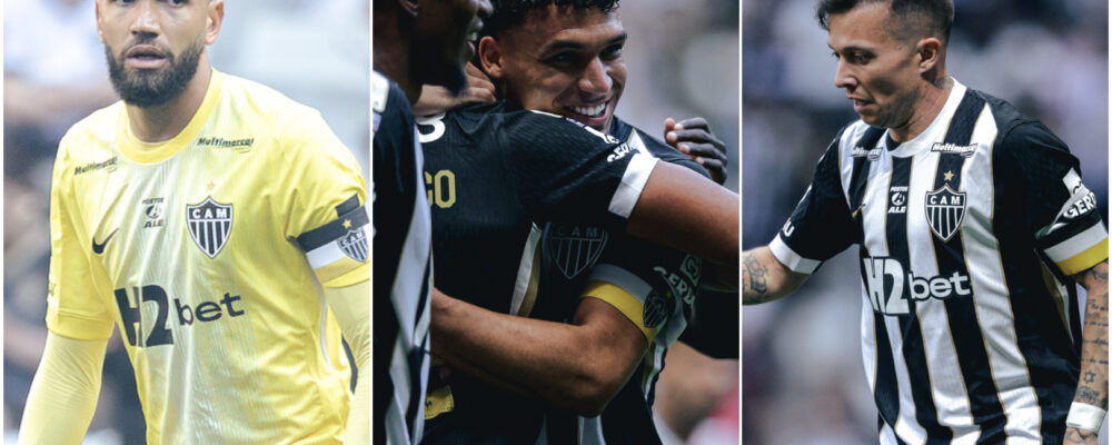Por que o Atlético teve três capitães contra o Grêmio?