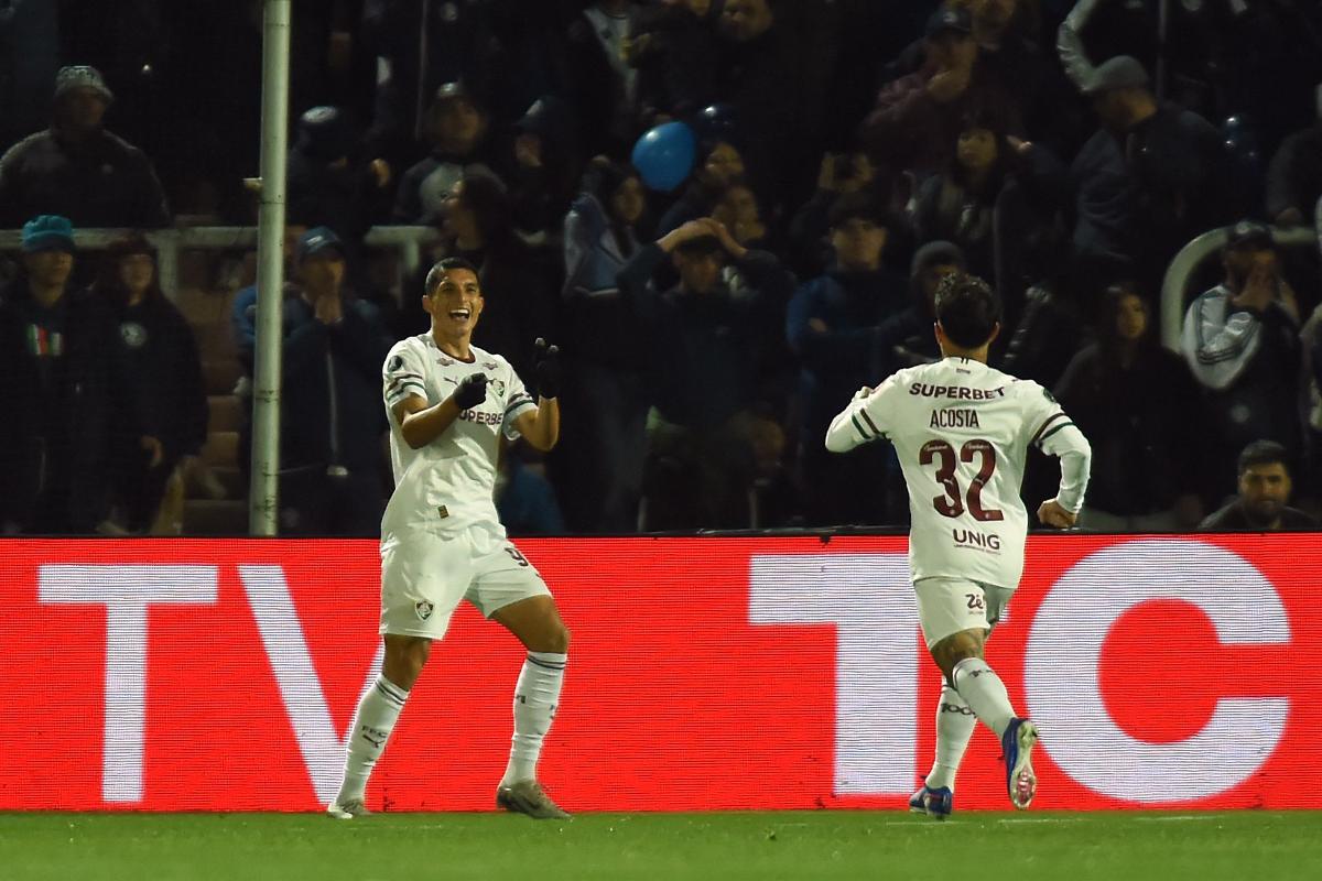 Fluminense passa nos pênaltis e está nas quartas de final da Libertadores - (foto:  Andres LARROVERE / AFP)