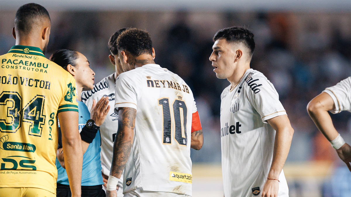 Santos e Mirassol empatam em confronto direto contra o Z4