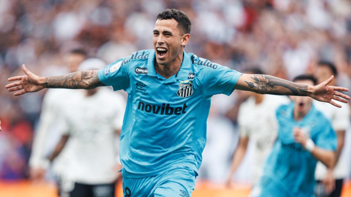 Santos surpreende Corinthians em São Paulo e vence pelo Brasileiro